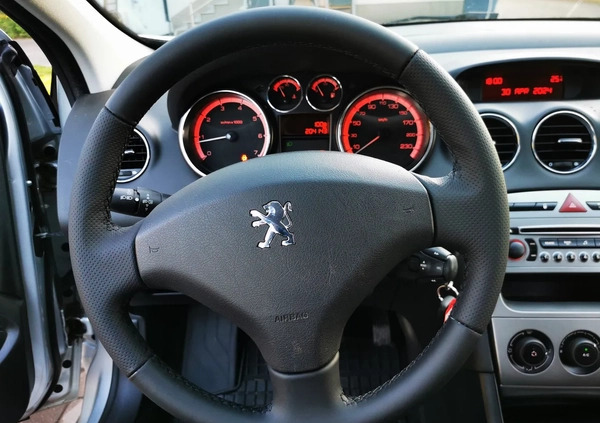 Peugeot 308 cena 19200 przebieg: 204100, rok produkcji 2010 z Okonek małe 781